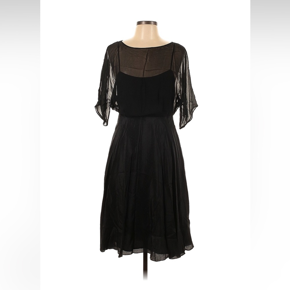 3.1 Phillip Lim Exclusively for Nordstrom Black 100% Silk Dress